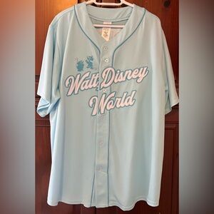 XL *READ 2025 Walt Disney World Cinderella Jaq Gus Gus Baseball Jersey Adult